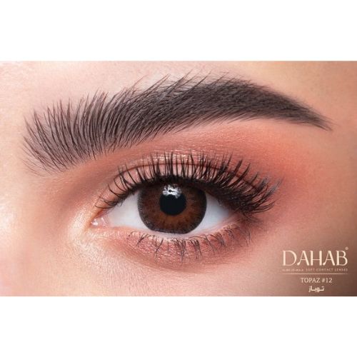 brown colored lenses