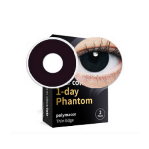 black Halloween lenses with correction