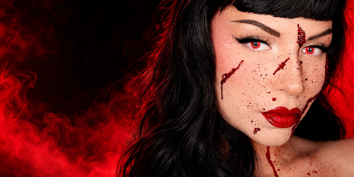 lentilles halloween