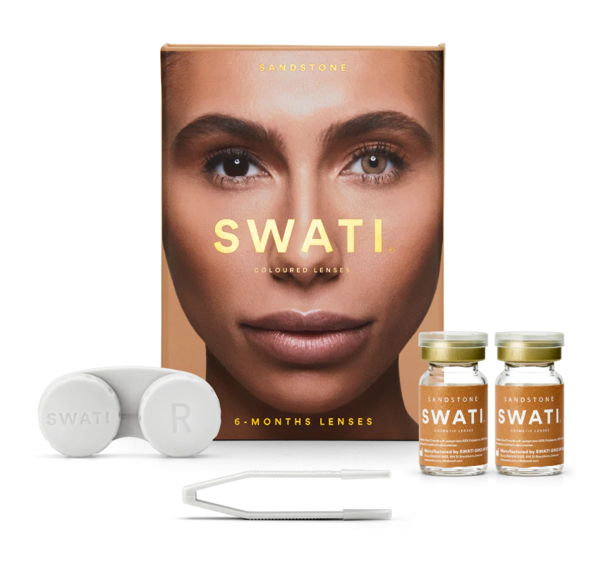 Swati Sandstone Brown - Brown Lenses - 6 months