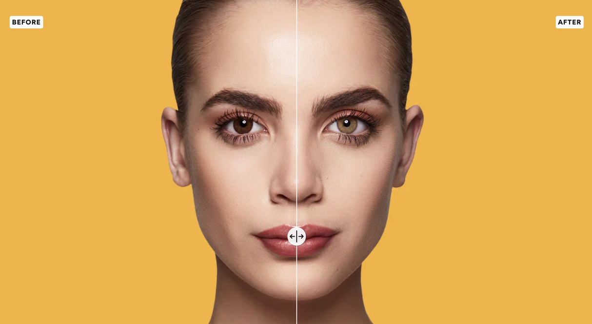 Swati Honey Hazel Brown Contact Lenses