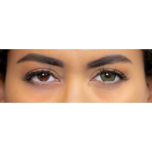 green lenses fashion lenses