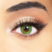 green colored contact lenses