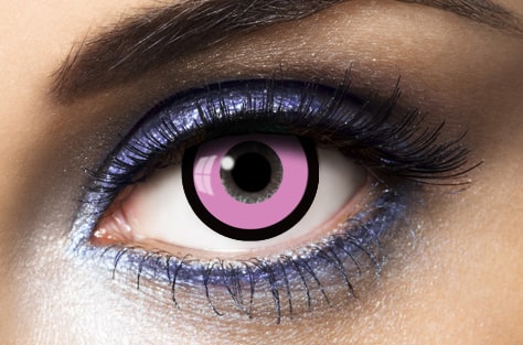 pink Halloween lenses fashion lenses