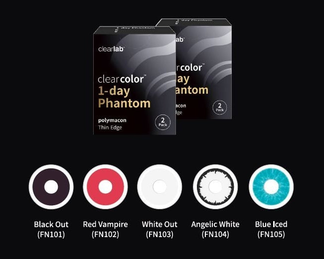 Halloween lenses with correction