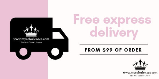 free express delivery of color lenses online
