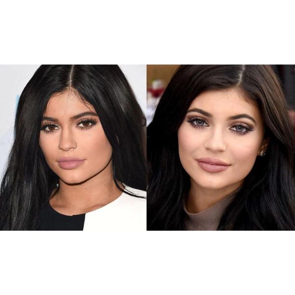 kylie jenner colored lenses