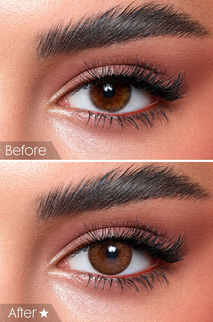 brown colored lenses