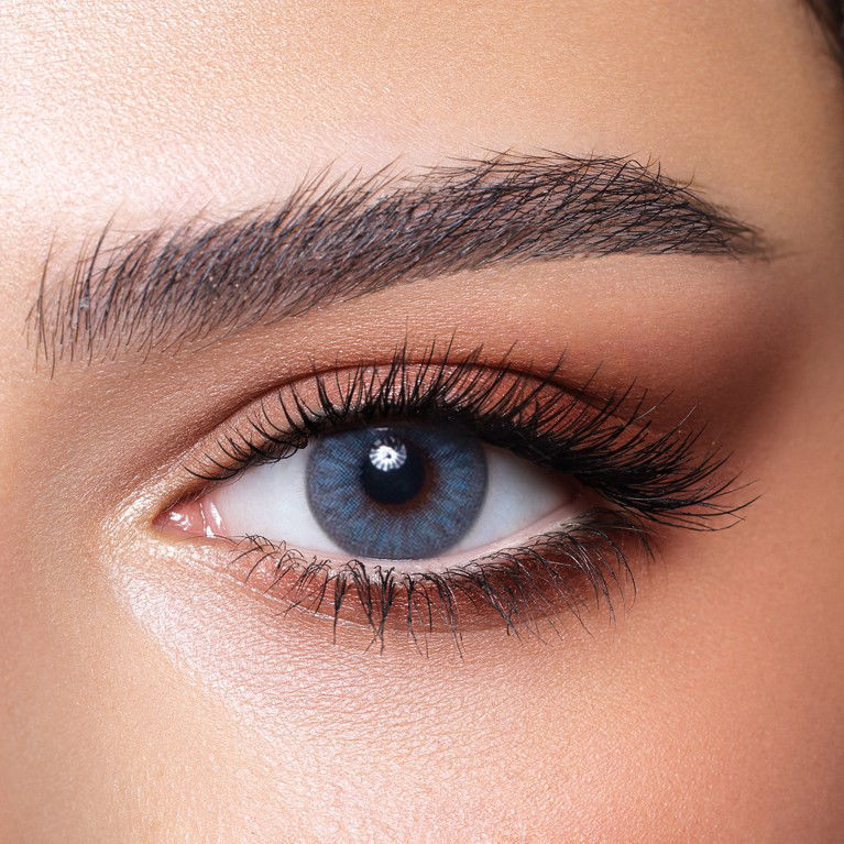 blue colored lenses