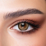 Bella Diamonds Mysterious - Hazelnut Grey Contact Lenses - 1 month
