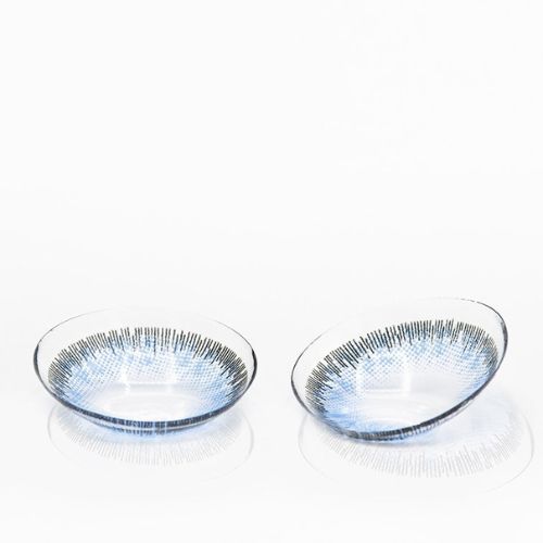 blue colored lenses