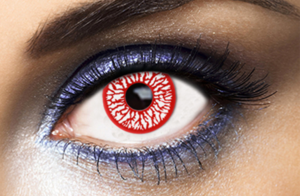 Halloween blood effect lenses