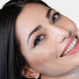 crystal white colored lenses