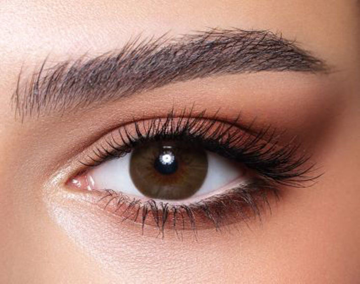 brown colored lenses