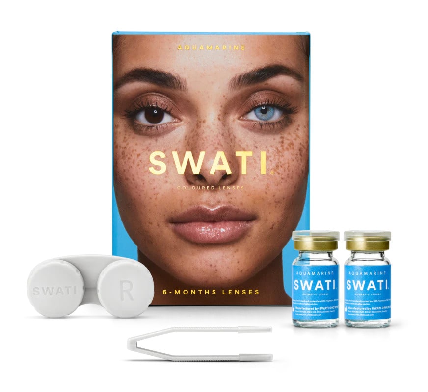 LENTILLES BLEUES SWATI