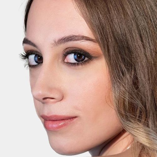 purple colored lenses