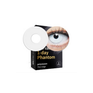white Halloween lenses with correction