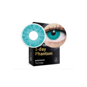 Halloween lenses with blue correction