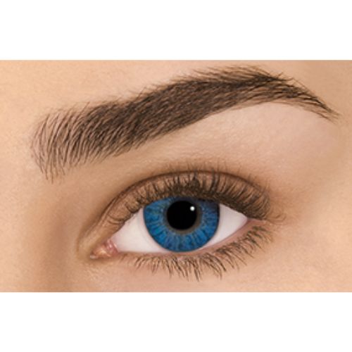 blue colored lenses