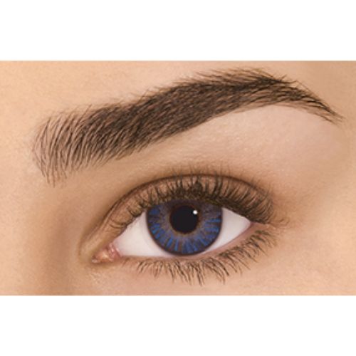blue colored lenses