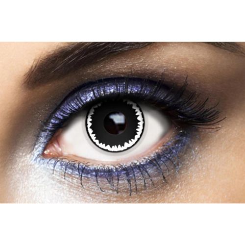black Halloween lenses