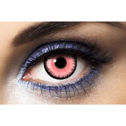 pink Halloween lenses
