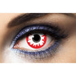 red Halloween lenses