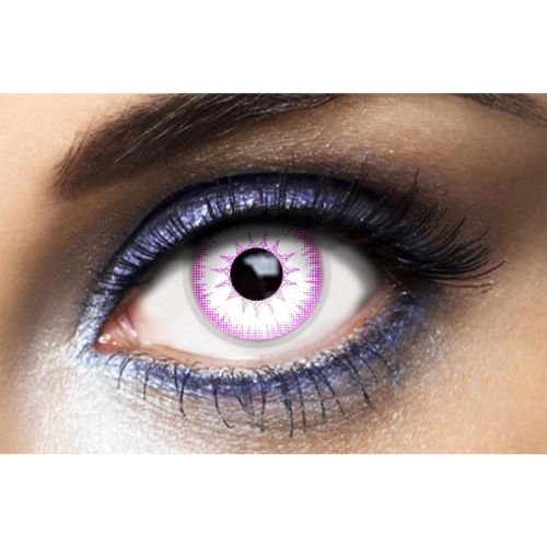 pink Halloween lenses