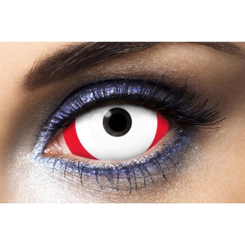 white Halloween lenses