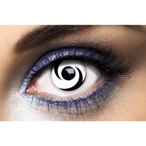 white Halloween lenses