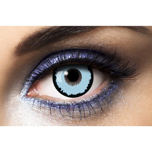 blue Halloween lenses