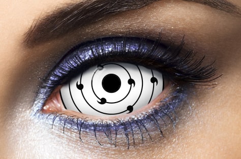 white Halloween lenses