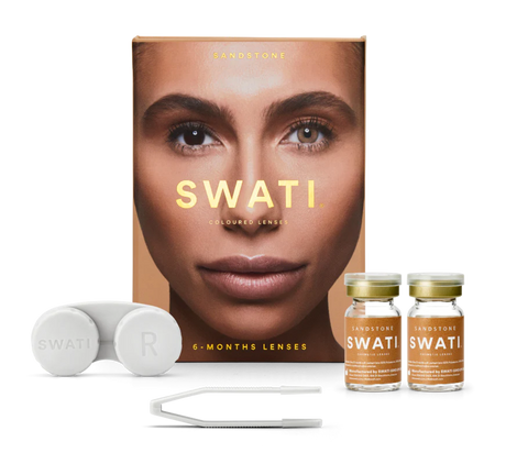 Swati Sandstone Brown - Brown Lenses - 6 months