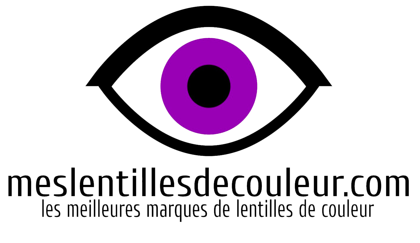 logo of MyColoredLentils.com - Best Colored Contact Lenses - www.meslentillesdecouleur.com