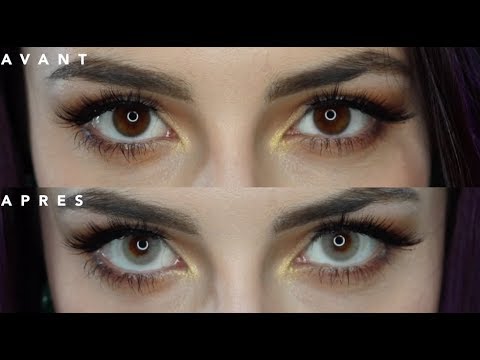 Solotica Hidrocor Cristal - Lentilles Grises - 1 mois