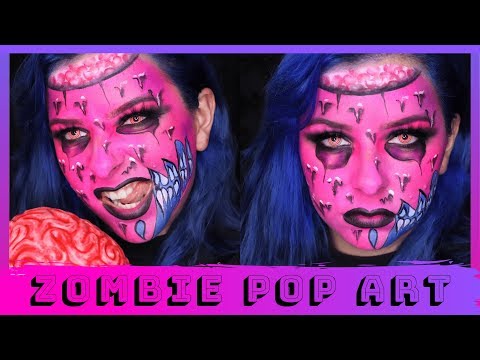 video de maquillage avec les lentilles spiral