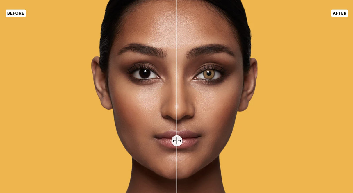 Swati Honey Hazel Brown Contact Lenses