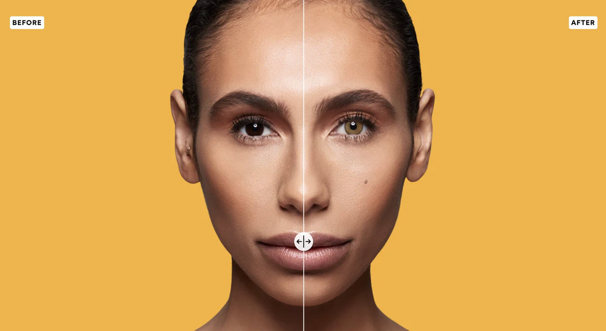 Swati Honey Hazel Brown Contact Lenses