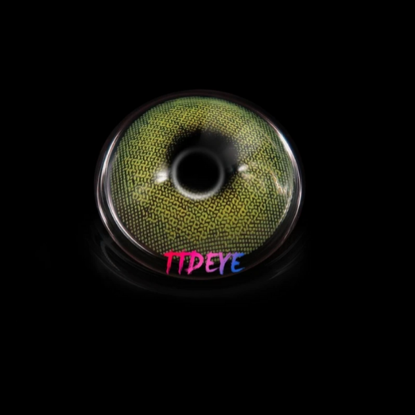 preview of green color lenses ttdeye queen green