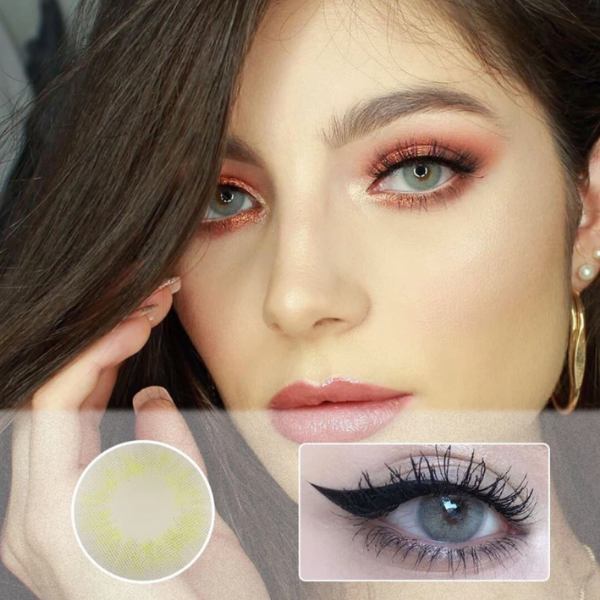 makeup idea with grey color lenses ttdeyes queen grey