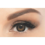 adore dare yellow hazel colored contacts for brown eyes