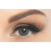adore tri-tone light green colored contact lenses for dark eyes