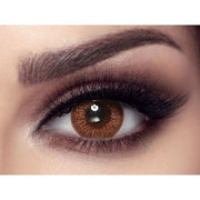 bella elite cinnamon brown colored contact lenses