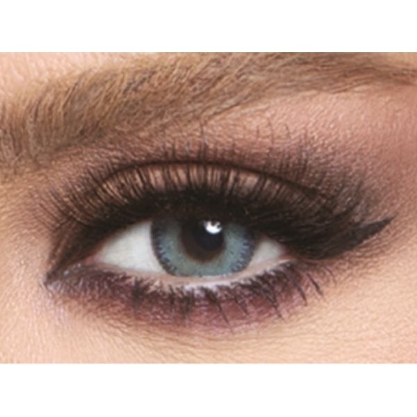 bella glow navy gray colored contact lenses for dark eyes
