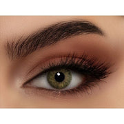 bella natural green yellow colored contact lenses for dark eyes