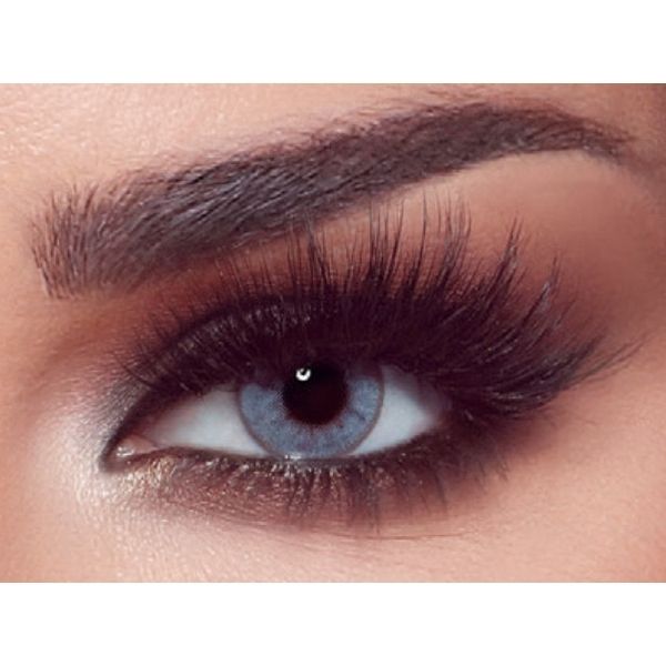bella one day bluish gray colored lenses for brown eyes