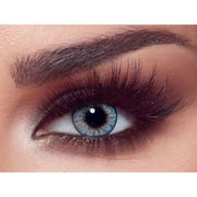 bella one day ocean blue colored contact lenses