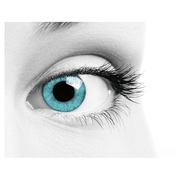 Blue toric lenses