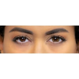 brown colored lenses