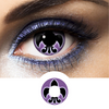 black and violet contact lenses flower lys